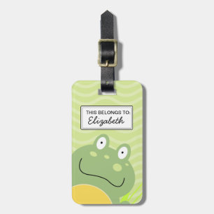 Freddy the Frog  Bagagelabel