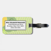 Freddy the Frog Bagagelabel (Achterkant horizontaal)