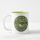 Freddy The Frog Mug Tweekleurige Koffiemok (Links)