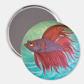 Freddy the Sad Fish Magneet (Voorkant / Achterkant)