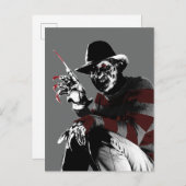 Freddy vs. Jason | Freddy Seeing Red Briefkaart (Voorkant / Achterkant)