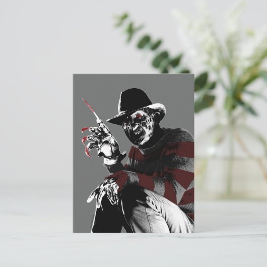 Freddy vs. Jason | Freddy Seeing Red Briefkaart (Staand voorkant)