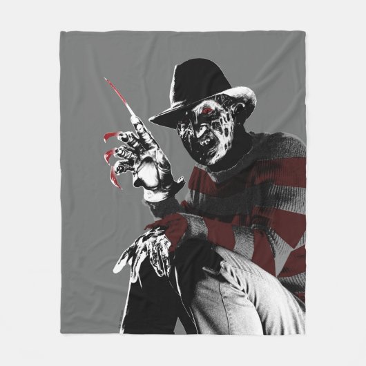 Freddy vs. Jason | Freddy Seeing Red Fleece Deken (Voorkant)