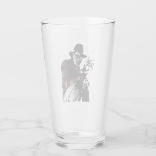Freddy vs. Jason | Freddy Seeing Red Glas (Achterkant)