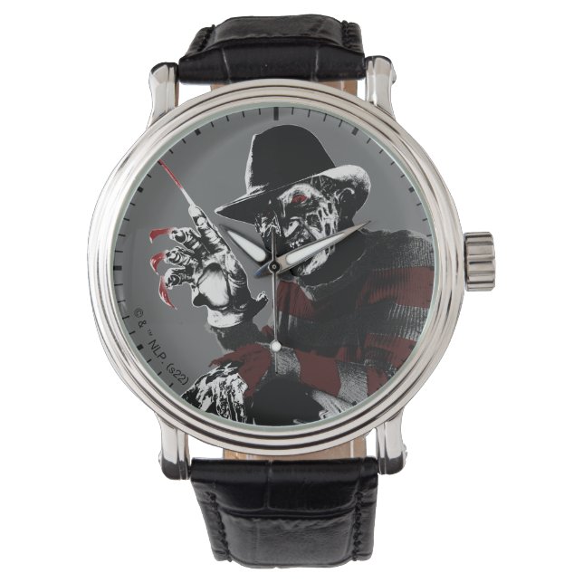 Freddy vs. Jason | Freddy Seeing Red Horloge (Voorkant)