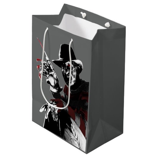 Freddy vs. Jason | Freddy Seeing Red Medium Cadeauzakje (Voorkant Gekanteld)
