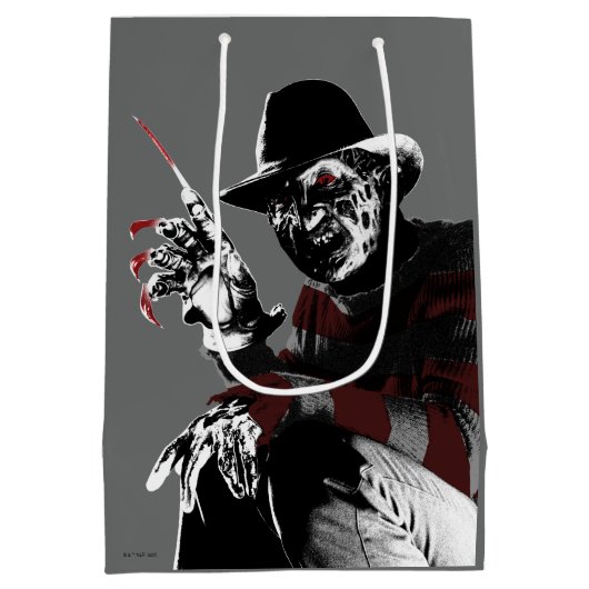 Freddy vs. Jason | Freddy Seeing Red Medium Cadeauzakje (Achterkant)