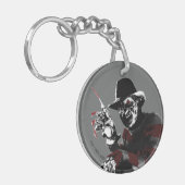 Freddy vs. Jason | Freddy Seeing Red Sleutelhanger (Voorkant Links)