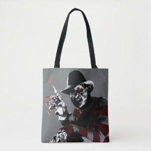 Freddy vs. Jason Freddy Seeing Red Tote Bag