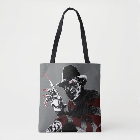 Freddy vs. Jason | Freddy Seeing Red Tote Bag (Voorkant)