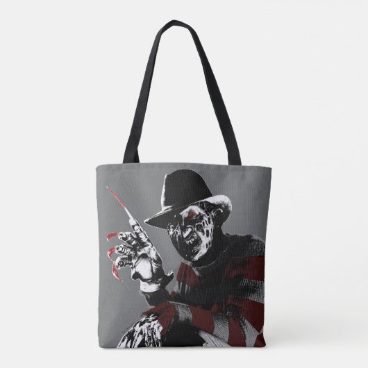 Freddy vs. Jason | Freddy Seeing Red Tote Bag (Achterkant)