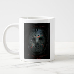 Freddy vs. Jason Jason Mask Citaat Grote Koffiekop