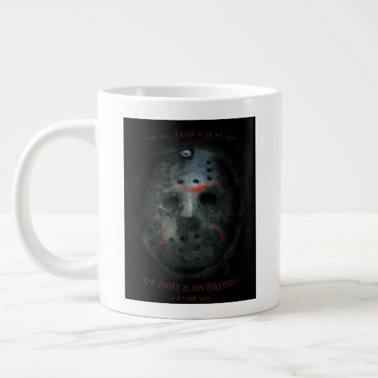 Freddy vs. Jason | Jason Mask Quote Grote Koffiekop (Links)