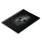 Freddy vs. Jason | Jason Mask Quote Notitieboek (Linkerzijde)