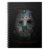 Freddy vs. Jason | Jason Mask Quote Notitieboek (Voorkant)