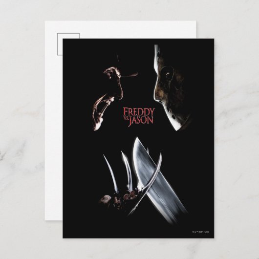 Freddy vs. Jason | Theatrisch Poster Briefkaart (Voorkant / Achterkant)