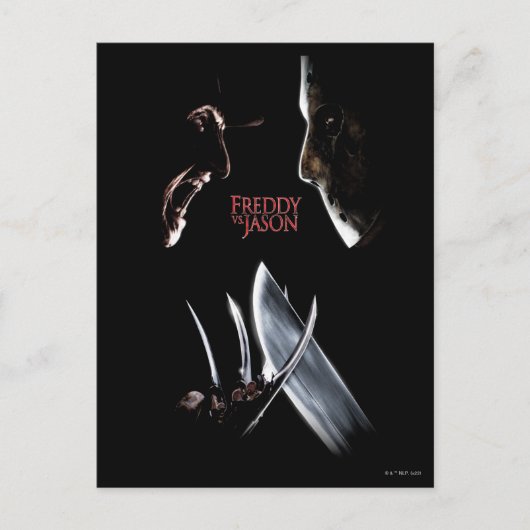 Freddy vs. Jason | Theatrisch Poster Briefkaart (Voorkant)