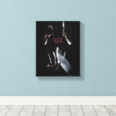 Freddy vs. Jason | Theatrisch Poster Canvas Afdruk (Insitu (Houten vloer))