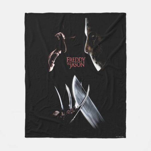 Freddy vs. Jason | Theatrisch Poster Fleece Deken (Voorkant)