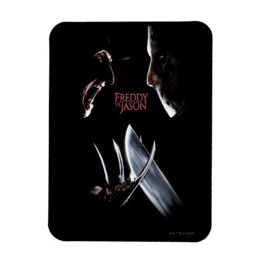 Freddy vs. Jason | Theatrisch Poster Magneet (Verticaal)