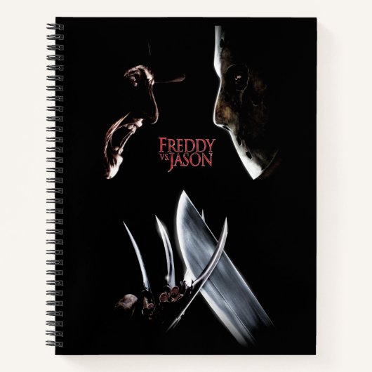 Freddy vs. Jason | Theatrisch Poster Notitieboek (Voorkant)