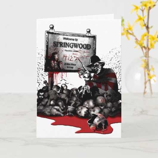 Freddy vs. Jason | Welcome to Springwood Kaart (Gele Bloem)