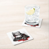 Freddy vs. Jason | Welcome to Springwood Kartonnen Onderzetters (Insitu)