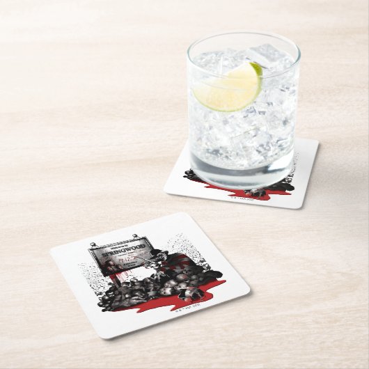 Freddy vs. Jason | Welcome to Springwood Kartonnen Onderzetters (Insitu)