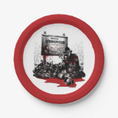 Freddy vs. Jason | Welcome to Springwood Papieren Bordje (Voorkant)