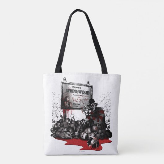 Freddy vs. Jason | Welcome to Springwood Tote Bag (Achterkant)