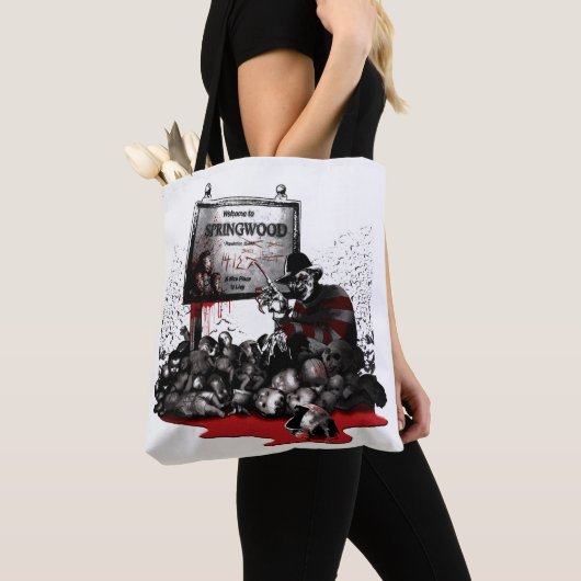 Freddy vs. Jason | Welcome to Springwood Tote Bag (Dichtbij)