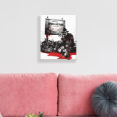 Freddy vs. Jason | Welkom in Springwood Canvas Afdruk (Insitu (Woonkamer))