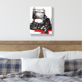 Freddy vs. Jason | Welkom in Springwood Canvas Afdruk (Insitu (Slaapkamer))