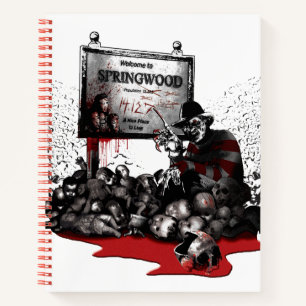 Freddy vs. Jason Welkom in Springwood Notitieboek