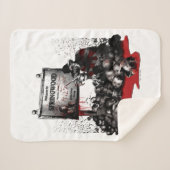 Freddy vs. Jason | Welkom in Springwood Sherpa Deken (Voorkant (horizontaal))