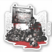 Freddy vs. Jason | Welkom in Springwood Sticker (Voorkant)