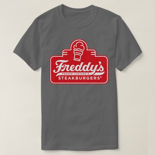 Freddys Custard en Steakburgers 1 T-shirt (Design voorkant)