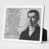 Frederic Bastiat anti-socialisme Fotoplaat (Zijkant)