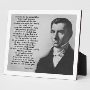 Frederic Bastiat anti-socialisme Fotoplaat