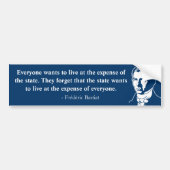 Frédéric Bastiat Bumpersticker (Voorkant)