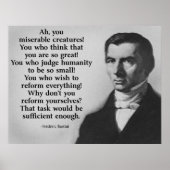 Frederic Bastiat Reform Poster (Voorkant)