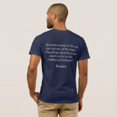 Frédéric Bastiat Shirt (Achterkant volledig)