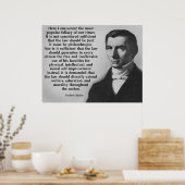 Frederic Bastiat the Law Poster (Keuken)