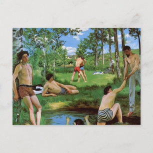 Frederic Bazille-Bathers (Summer Scene) Briefkaart