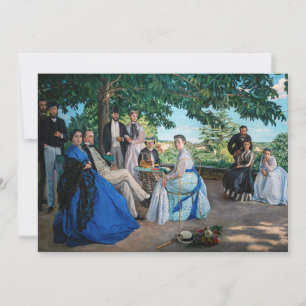 Frederic Bazille - De Familiereünie Kaart