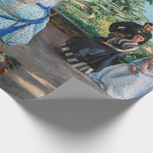 Frederic Bazille - de gezinshereniging Cadeaupapier (Hoek)