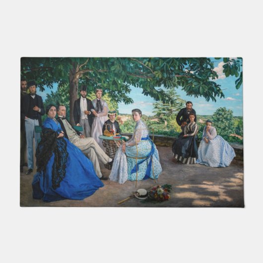 Frederic Bazille - de gezinshereniging Deurmat (Voorkant)