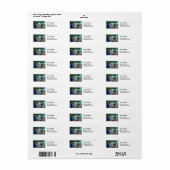 Frederic Bazille - de gezinshereniging Etiket (Full Sheet)