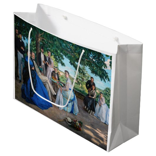 Frederic Bazille - de gezinshereniging Groot Cadeauzakje (Voorkant Gekanteld)