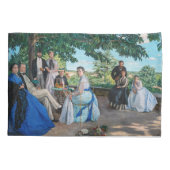 Frederic Bazille - de gezinshereniging Kussensloop (Achterkant)